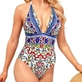 thumbnail image 2 of Itsame Womens One Piece Swimsuit Sets Women Slim Bikini Swimwear White Size XL, 2 of 8