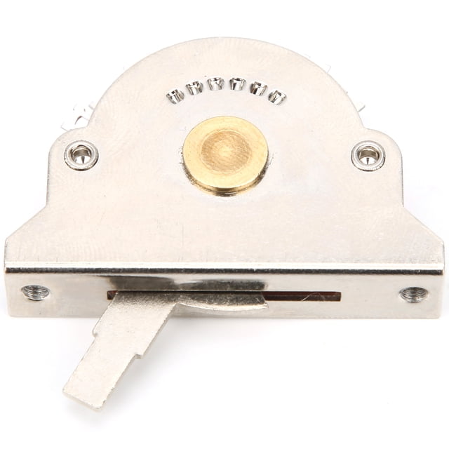 Interruptor de guitarra eléctrica interruptor de guitarra eléctrica ajuste de tono de 5 vías compatible con accesorios metálicos de instrumentos musicales SQ ANGGREK Otros