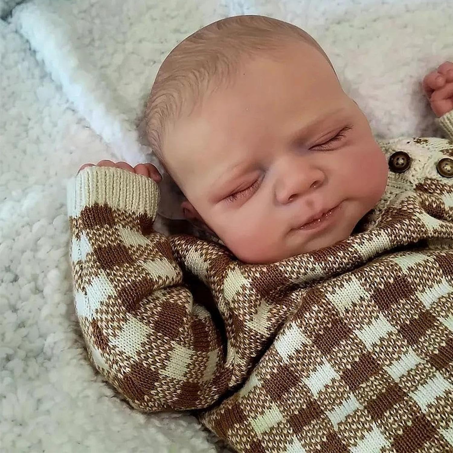 Anano Reborn Baby Dolls 18 Inch Realistic Newborn Sleeping Baby Dolls Girls That Look Real Lifelike Preemie Babies Alive Soft Silicone Reborn Infant Dolls
