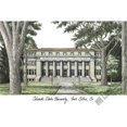 thumbnail image 1 of Colorado State University Campus Images Lithographie Imprimée, 1 of 1