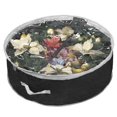 thumbnail image 1 of Bolsa De Almacenamiento Para Coronas Primode De 36 Pulgadas | Contenedor De Guirnaldas Con Ventana Transparente Para Un Fácil Almacenamiento Navideño | Material Oxford 600D Duradero., 1 of 5