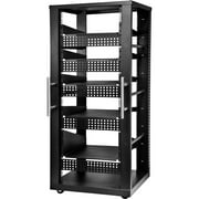 Angle View: Peerless-AV 30U AV Component Rack System Compatible with most standard 19" rack accessories