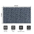 thumbnail image 5 of Dark Blue Christmas Snowflake Pattern Door Rugs,Washable Non Slip Door Mats Indoor,Decorative Door Mats,Entry Mat Indoor for Entrance,Bedroom,Kitchen,Bathroom,17"x30", 5 of 6