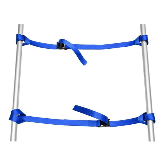 Car Roof Rack Loop Tie Down Straps,Short Cam Buckle Crossbars Straps for Kayak, Surfboard, Paddle board, Surf Rack Lashing Straps. Longboard, Bodyboard, Truck, Dock,Boat, Trailer,ATV,Dirt Bike,Canoe