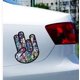 thumbnail image 3 of 2 pegatinas para carrocería de coche, motocicleta, grafiti, calavera, fantasma, garra, pegatinas de terror para coche, pegatinas reflectantes para coche., 3 of 5