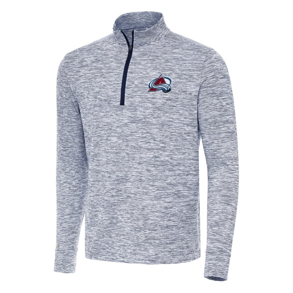 Men's Antigua Navy Colorado Avalanche Cause Quarter-Zip Top