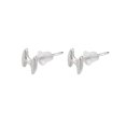 thumbnail image 3 of English Letter Earrings Chic Ear Jewelry for 1Pair Silver Earrings, 3 of 3
