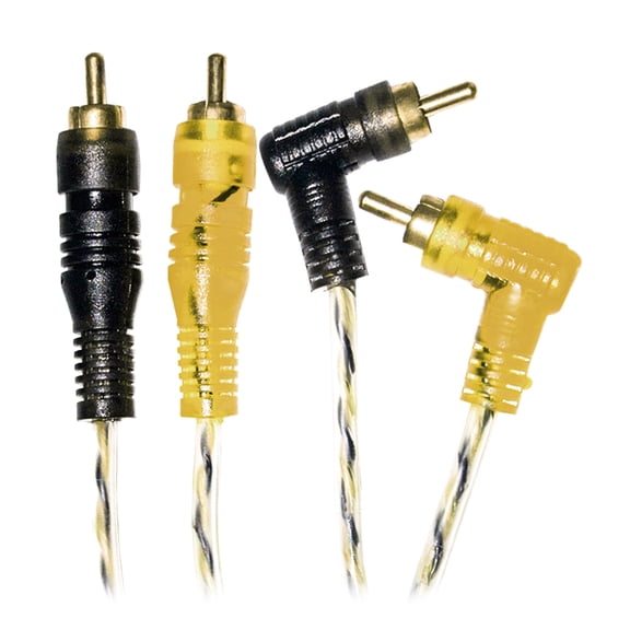Cable de 2 RCA a 2 RCA Tipo L 2m Audiobahn ARCA180F