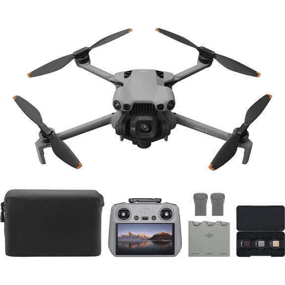 DJI Mini 5 Pro Fly More Combo with Drone, DJI RC 2 Remote, 3 Batteries, Hub