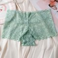 thumbnail image 2 of Gibobby Bikini elástico algodón Bragas encaje sexys para mujer, ropa interior tiro bajo, ropa interior cómoda para mujer, lencería femenina （Glauco， L), 2 of 5