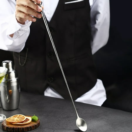 

Stainless Steel Long Telescopic Stirring Spoon Stretchable For Bar Tools