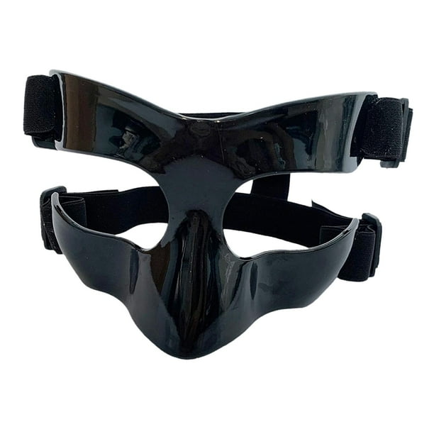Máscara de baloncesto Máscara facial Protección duradera para la nariz Correa elástica ajustable Máscara de protección Máscara Protector para
