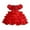 Red, variant on Girls Princess Pageant Dress Kids Prom Gowns Kid Girl Breathable Comfortable Princess Puff Sleeve Dresses Birthday Party for Wedding Holiday Gown(2-3 Years,Red)