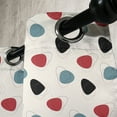thumbnail image 3 of Ambesonne Mid Century Grommet Curtain, Retro Space Design, 50" x 108", Slate Blue Red Black, 3 of 6