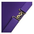 thumbnail image 4 of PAST GRAND THRICE ILLUSTRIOUS MASTER ROYAL & SELECT MASTERS ENGLISH REGULATION APRON - PURPLE VELVET WITH HAND EMBROIDERY & GOLD FRINGE, 4 of 5