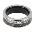 thumbnail image 1 of Bague Intelligente Bague Traqueur de Mise en Forme Acier Inoxydable IP68 Étanche Compteur de Pas Bague Traqueur de Mise en Forme avec Étui de Chargement pour Hommes Femmes, 1 of 7