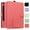 Red, variant on ELEHOLD Flip Case for Samsung Galaxy Tab S10 / S9FE /S9 / S8 / S7,TPU+ PU Leather Cute Kitten Shockproof Magnetic Flip Kickstand Multi-Angle Card Slot Automatic Sleep Case,Red