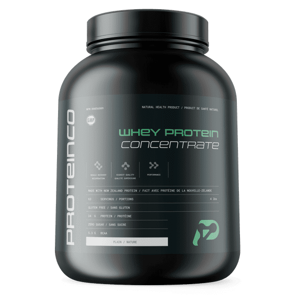 ProteinCo | Whey Protein made With New Zealand | Pure Whey Protein | Grass Fed | 4Lbs (Unflavored)
