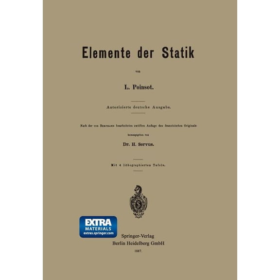 Elemente Der Statik, (Paperback)