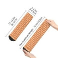 thumbnail image 4 of Naloa Sleepy Foxes Ankle Socks for Women Non Slip Socks No Show Socks Classic Low Cut Casual Socks Casual Socks, 4 of 7