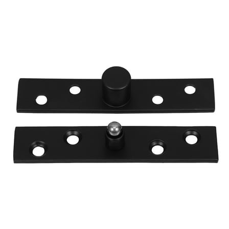 HAKIDZEL Hidden Door Hardware Durable Construction Black 1Pack