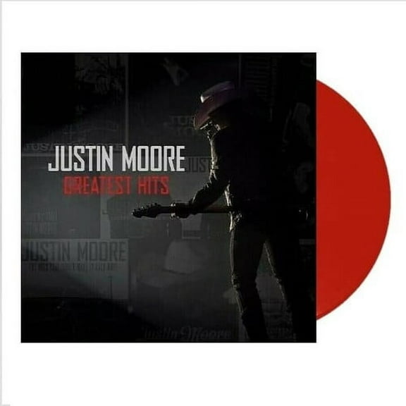 Justin Moore - Greatest Hits (Translucent Red Vinyl) - Music & Performance [Exclusive]