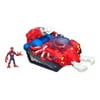 Playskool Heroes Marvel Super Hero Adventures Web Strike Tank Vehicle with Spider-Man Figure