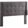 thumbnail image 2 of Linon Luxe Tufted Linen Headboard, Multiple Colors and Multiple Sizes, 2 of 4