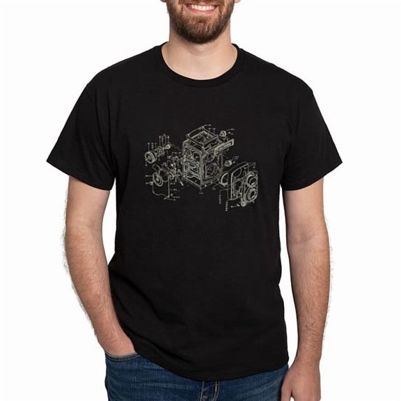CafePress - Rollei T Shirt - Men's Classic Cotton T-Shirts