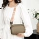 thumbnail image 4 of Bolso bandolera de cuero genuino Bolsos de mujer elegantes Bolsos casuales para vacaciones de fin de semana, 4 of 8