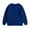 Navy, variant on Asxite Toddler Tops Long Sleeve Sweatshirt Casual Loose Solid with Side Pockets Fall Winter 5-15 Y