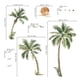 thumbnail image 4 of Adhesivo de pared Decalmile con forma de palmera bohemio grande, 135 cm, 4 of 7