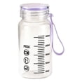 thumbnail image 3 of CozeLy Glass Water Bottle with Measurements 300ml Leak Proof Lid and Insulated Sleeve Reusable Travel Coffee Mug for Hot and Cold Drinks, 3 of 9