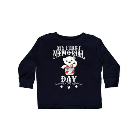 First Memorial Day Boy Toddler Long Sleeve T-Shirt