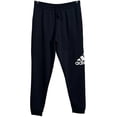 thumbnail image 2 of Adidas Mens Fleece Jogger Pants Size XLarge Tall2 (35x35") Navy Blue Sweatpants, 2 of 5