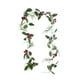 thumbnail image 1 of Modelos navideños, bayas rojas, agujas de pino, ratán, hojas navideñas, simulación de ratán, decoración navideña para fiestas de ratán., 1 of 6