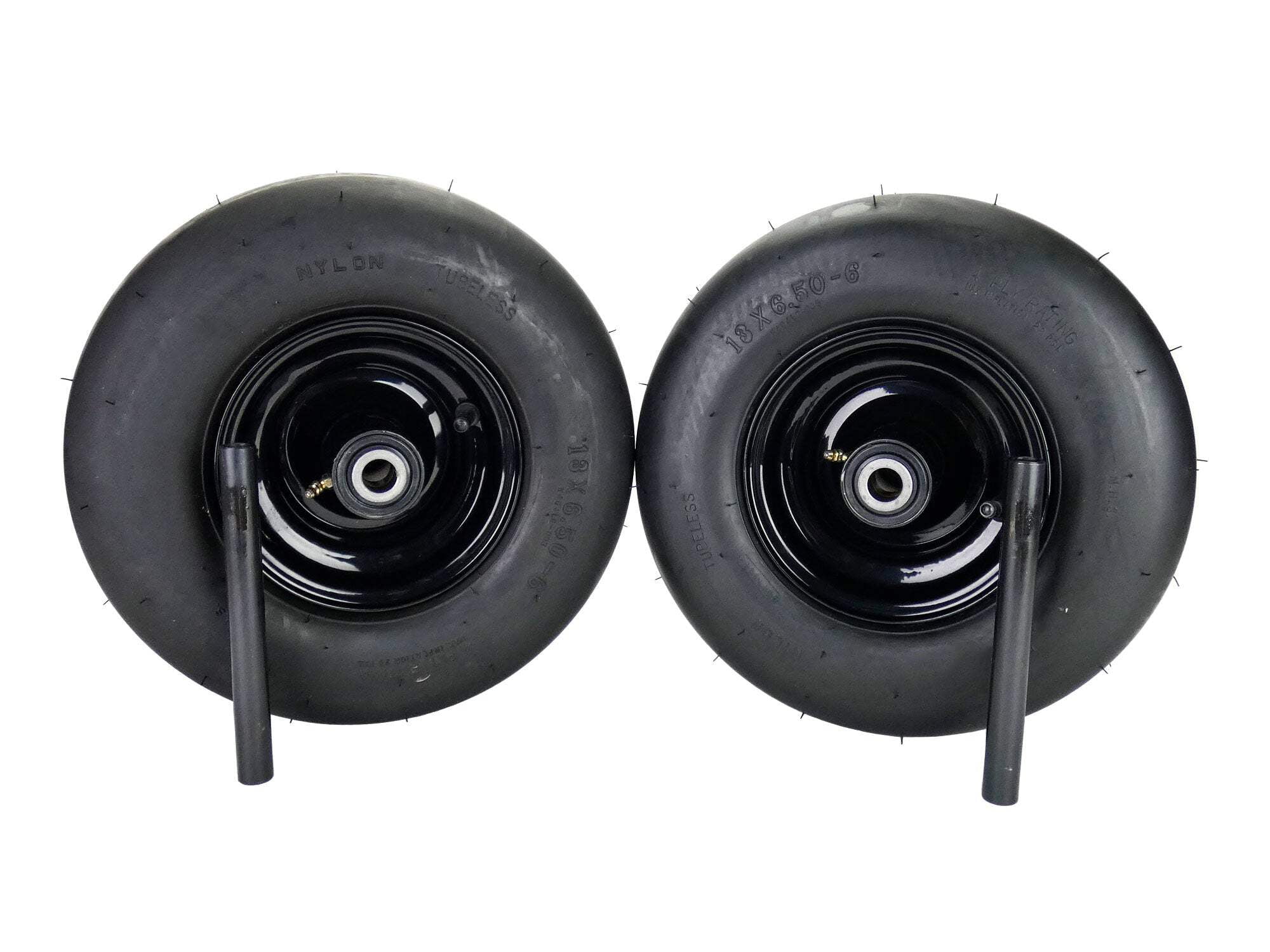 2) Pneumatic Tire Assemblies 13x6.50-6 Fits Hustler X One