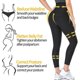 thumbnail image 3 of Sweat Sauna Waist Shaping Pants, Weight Loss Slimming Pants Body Shaper Black-Silvery L/XL, 3 of 5