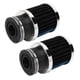 thumbnail image 5 of BOROCO, 2 uds, abrazadera de filtro de aire para motocicleta en filtro de aire de protección de motor de cono cónico redondo de alto flujo para boquilla de carburador de 28mm‑48mm(astilla + negro), 5 of 14