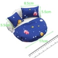thumbnail image 4 of Mini de dormir CUTICAT accesorios para muñecas 1:12 ropa de cama de muñeca redonda, 4 of 5