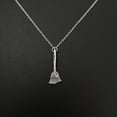 thumbnail image 2 of 1pc Creative Witch Broom Pendant Necklace, Halloween Holiday Gift, 2 of 5