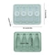 thumbnail image 5 of Cateissary Molde de silicona para cubitos de hielo con forma de botella de cola, novedoso, de gel de sílice para bandeja de congelador. Cocina y Comedor negro, 5 of 6