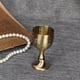 thumbnail image 3 of Copa de vino vintage en relieve de metal europeo Copa de arte artesanía decoración adornos para el hogar Amonsee NO, 3 of 6