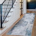 thumbnail image 1 of BY COCOON 2'x6' Runner Rug| Carpet Runner Kitchen Rug Kitchen Runner Washable Rug Entryway Rugs Hallway Runner Kitchen Mat Small Rug Runners Rugs for Hallway Non Slip Kitchen Carpet (60 Cm x 180 Cm), 1 of 5