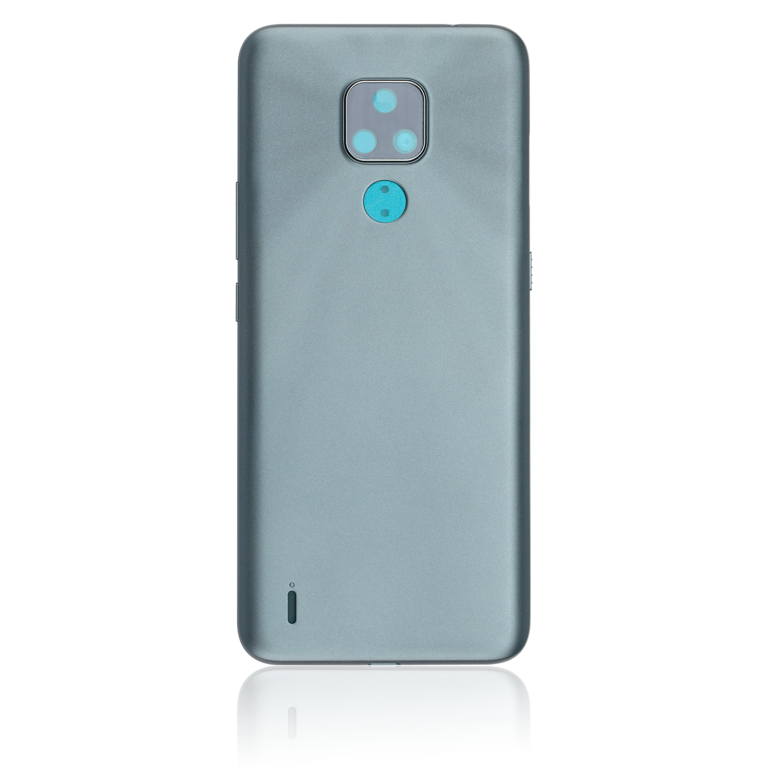 Replacement Back Cover Compatible For Motorola Moto E7 (XT2095 / 2020)  (Mineral Gray)