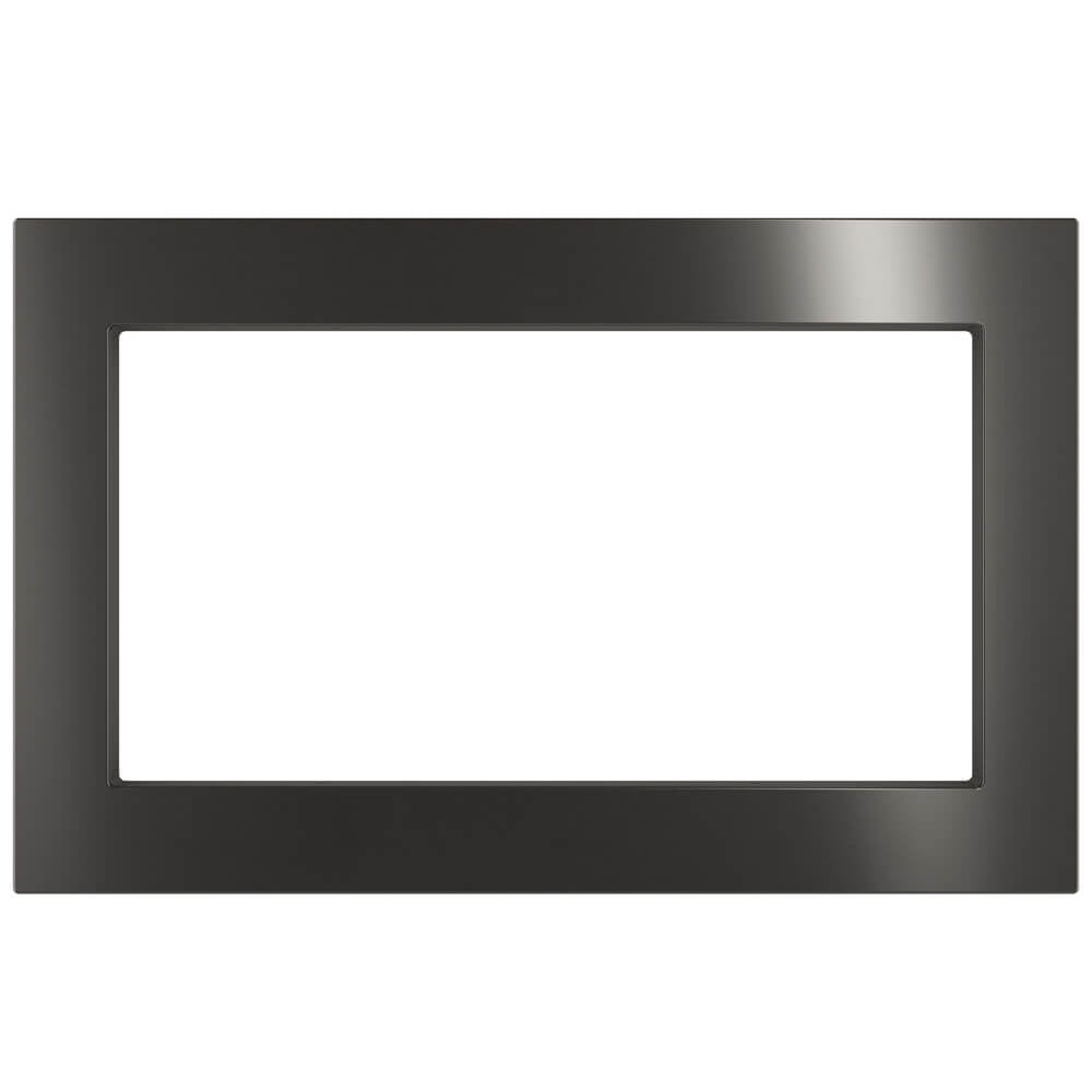 GE JX7227BLTS 27 inch Black Stainless Microwave Trim Kit