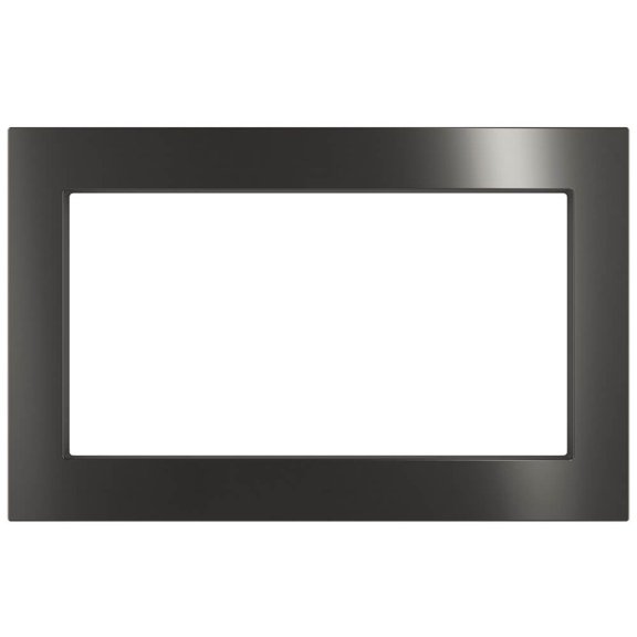 GE JX7227BLTS 27 inch Black Stainless Microwave Trim Kit