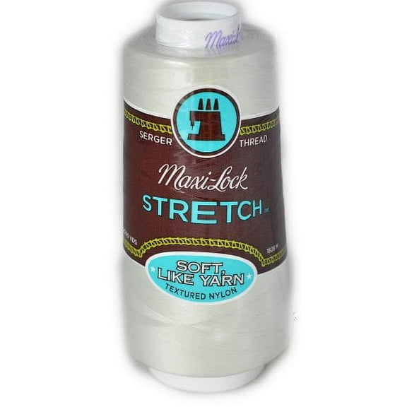 Maxi Lock A&E Stretch Textured Nylon Pearl Serger Thread MWN-32601