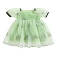 thumbnail image 1 of MesaSe Bébé Enfant en Bas Âge Filles Parti Robe d'Été Sans Manches Papillon Imprimé Tutu Robe Couches Tulle Princesse Robes d'Anniversaire, 1 of 6