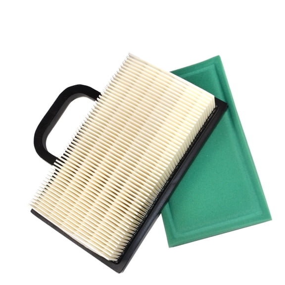 HQRP Air Filter Kit (Cartridge w/ Pre-cleaner) for John Deere LA135 LA120 LA130 LA140 LA145 LA150 X130R X135R X140 X155R X165 Lawn Tractor